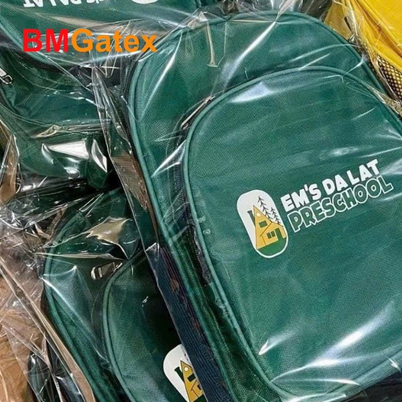Quy trình đặt may balo in logo làm quà tặng doanh nghiệp tại BMGatex