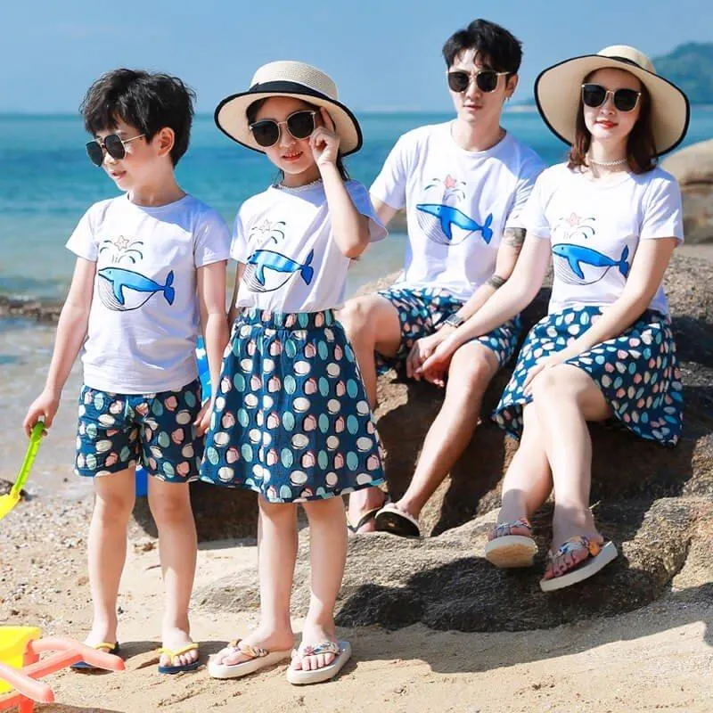 quần áo đồng phục gia đình